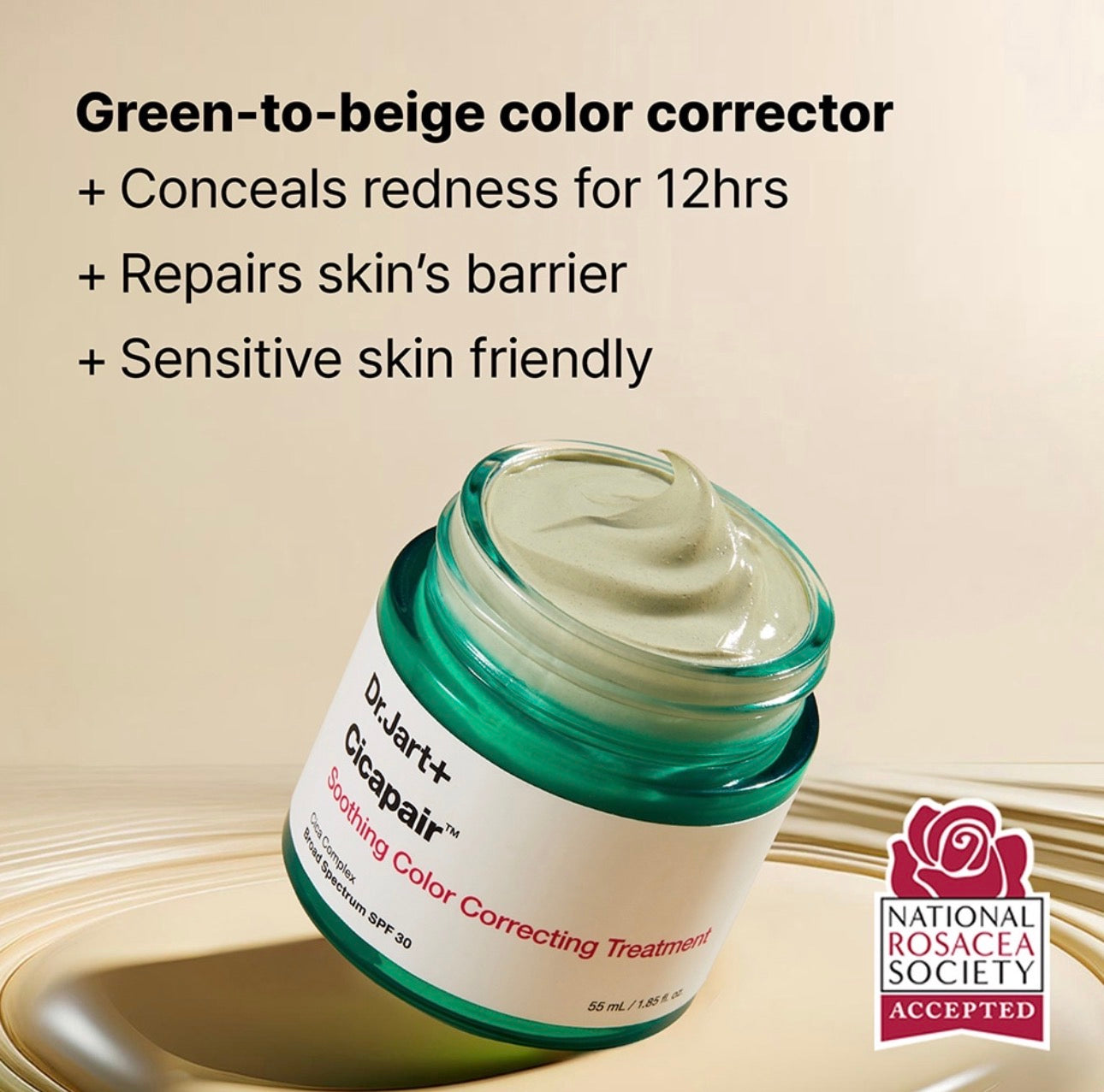 Dr.Jart+ Cicapair Tiger Grass Color Correcting Treatment SPF 22 PA++ 50ml